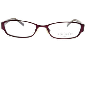 Ted Baker Eyeglasses Frame Zizi B165 Men's Purple Rectangular 51-17-135 H19838